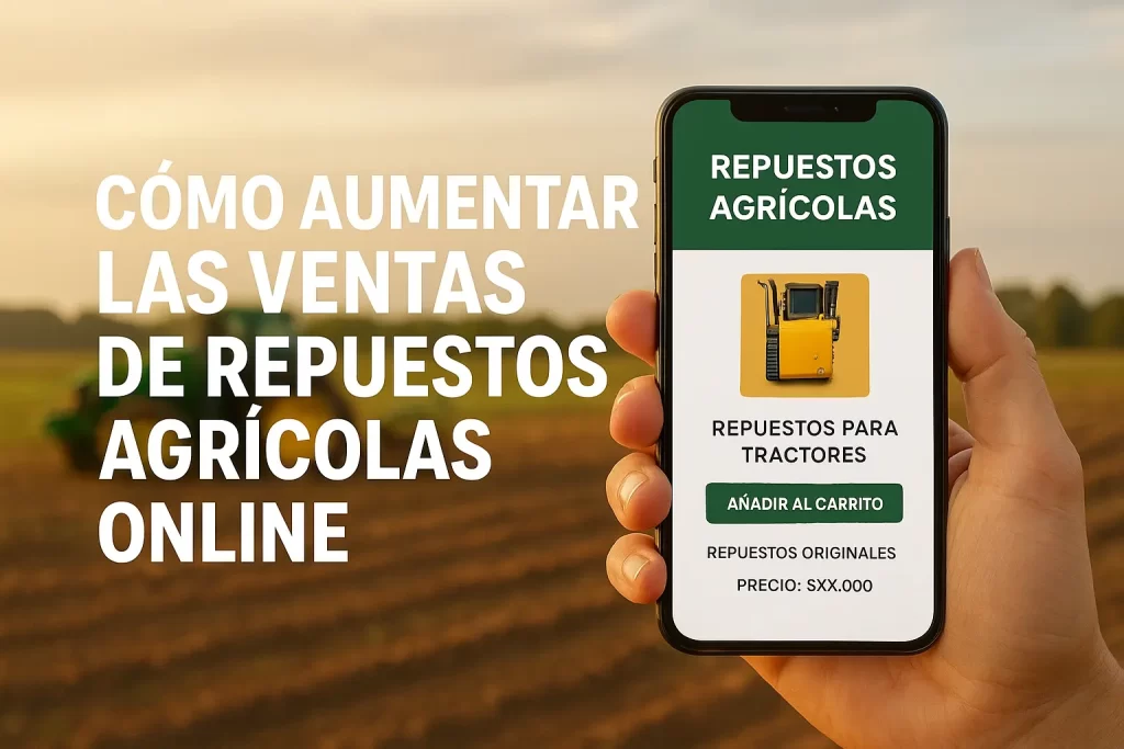 Cómo Aumentar las Ventas de Repuestos Agrícolas Online