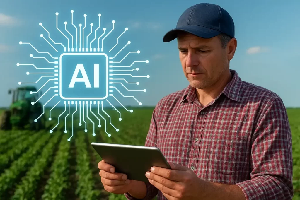 Cómo la Inteligencia Artificial está transformando la gestión agrícola sin reemplazar al productor