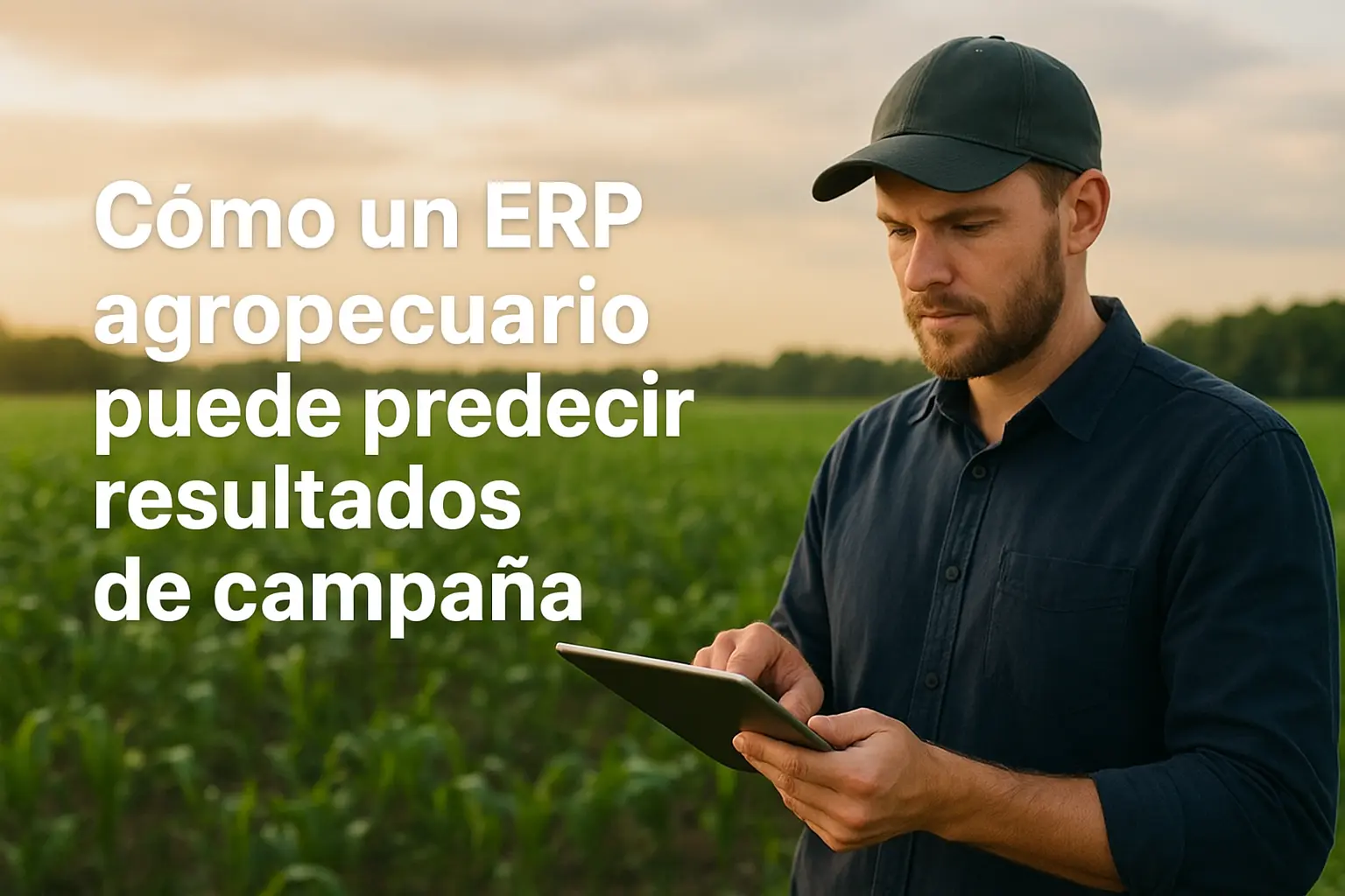 Cómo un ERP agropecuario puede predecir resultados de campaña