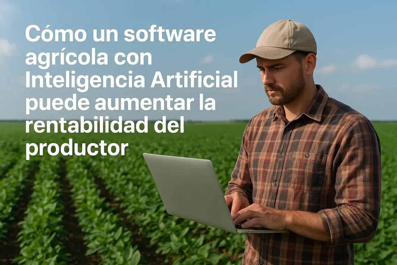 Cómo un software agrícola con Inteligencia Artificial puede aumentar la rentabilidad del productor