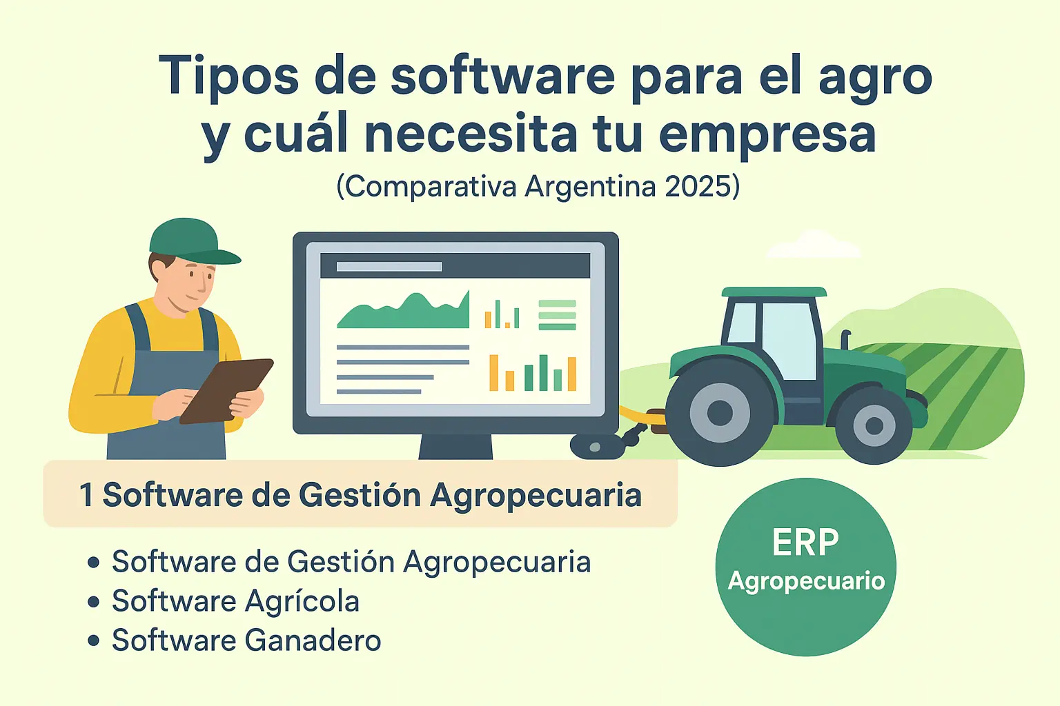 Tipos de Software para el Agro