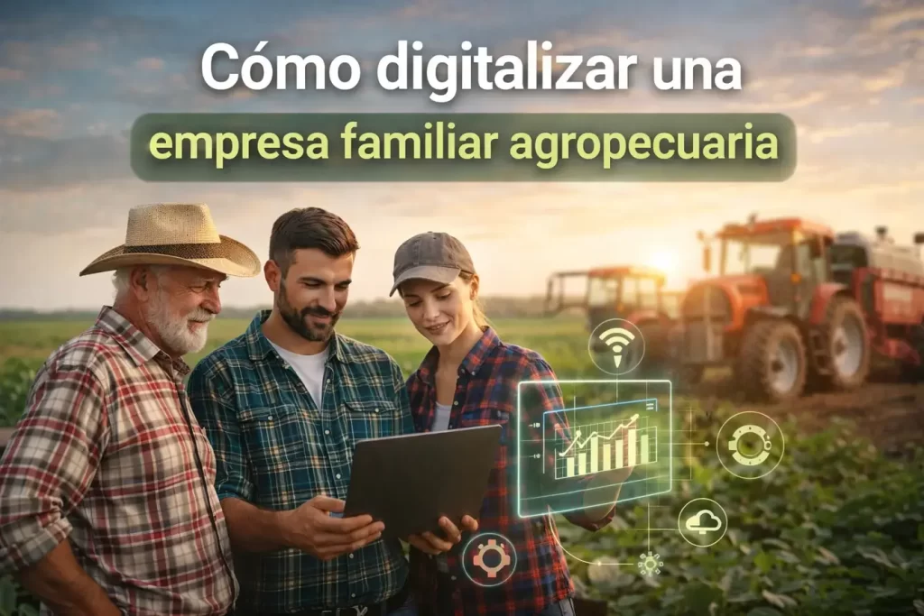 Cómo digitalizar una empresa familiar agropecuaria
