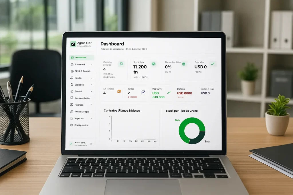 Cómo gestionar la compra y exportación de granos de forma eficiente